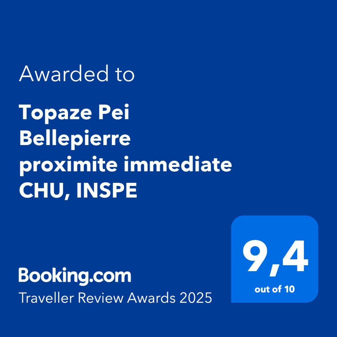 Topaze Pei Bellepierre Proximite Immediate Chu, Inspe Saint-Denis Exterior foto